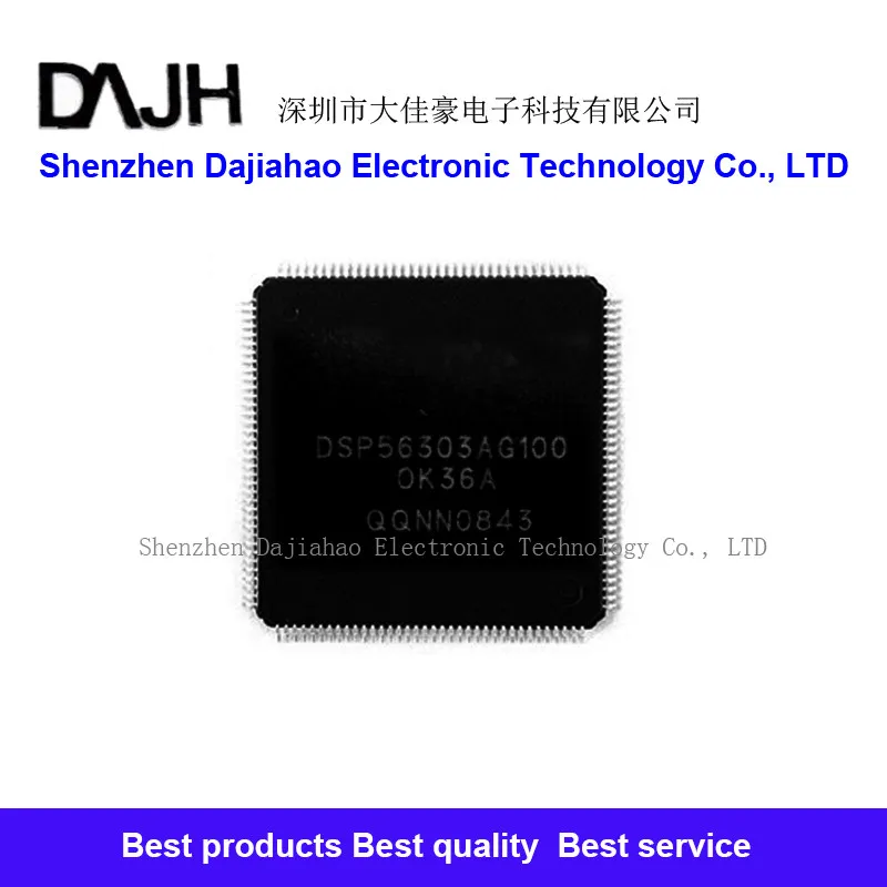 1pcs/lot DSP56303AG100 DSP56303AG100【IC DSP 24BIT 100MHZ 144-LQFP】IC chips in stock