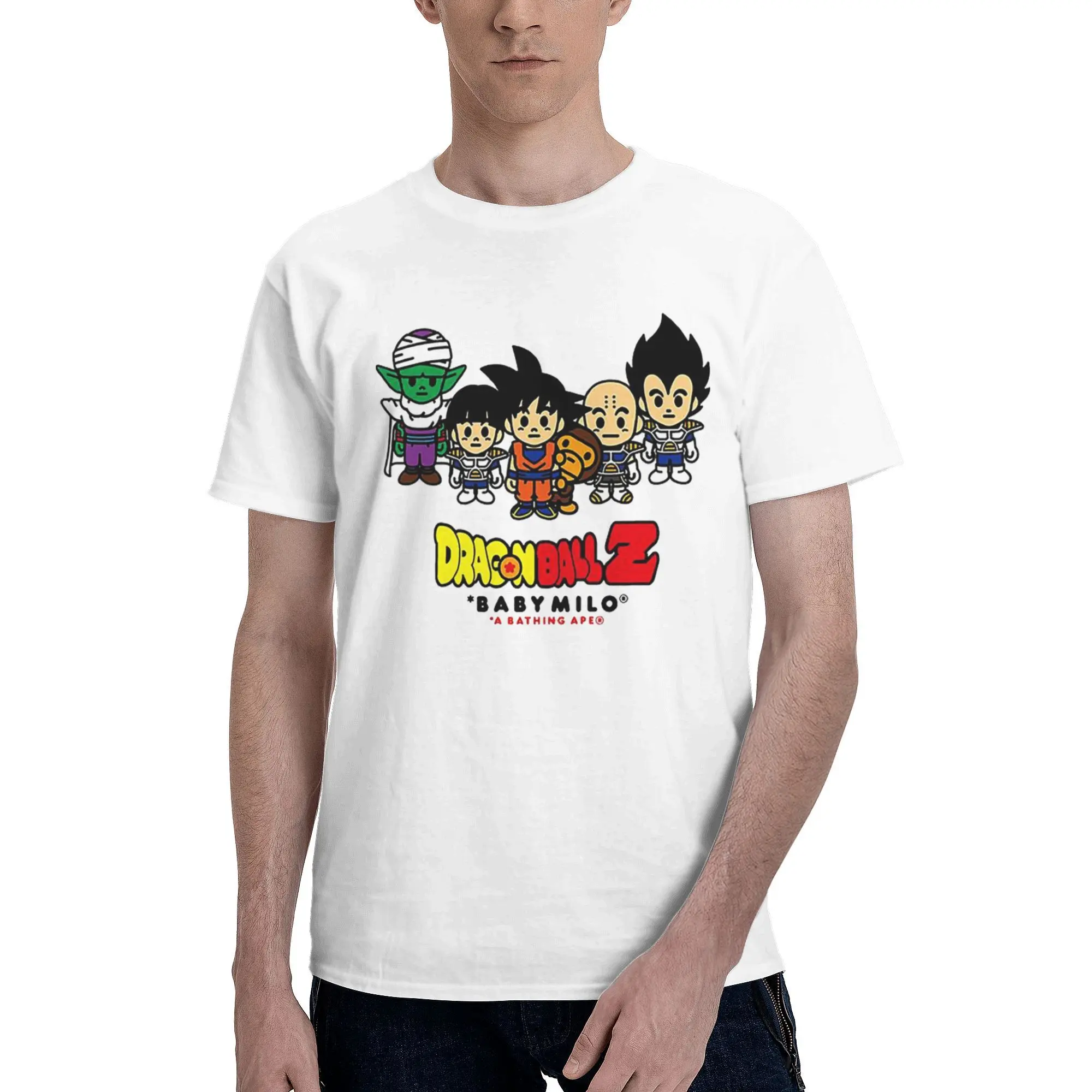 DBZ  Baby Milo T Shirt for Men Women Pure Cotton Fashion for Male T-Shirt Crew Neck  Tee Shirt Short Sleeve Clothes Classic