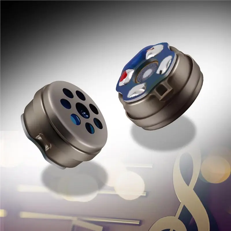 HFES Dynamic Driver 10Mm 47Ohm In-Ear Earphone Sapphire Diaphragm Linearlayout Hifi Active Crossover Speaker Easy To Play Player