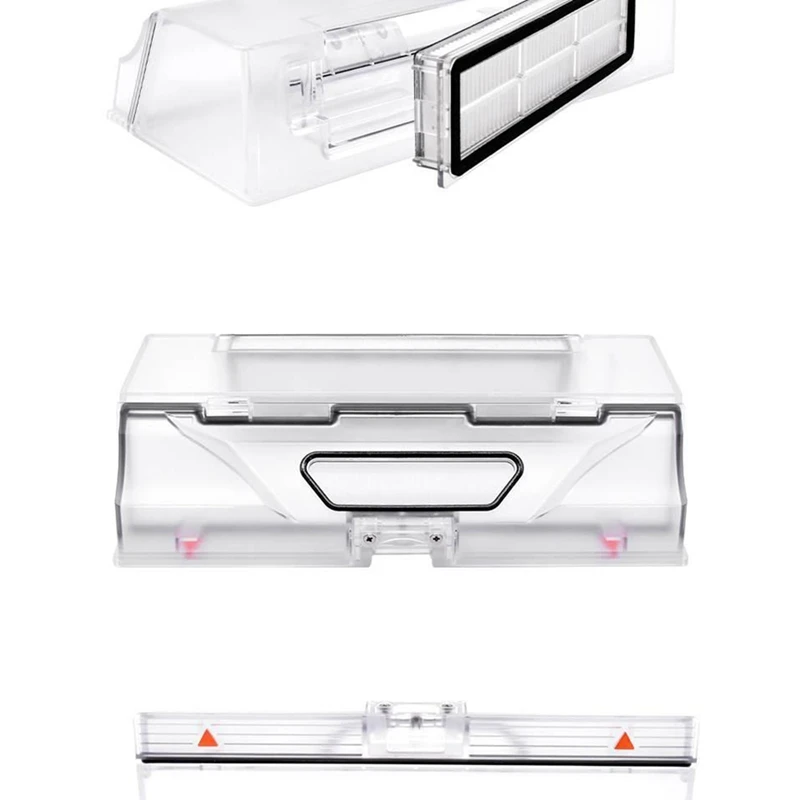 For Xiaomi Dreame D9 / L10 Plus Robot Vacuum Cleaner Dust Box Accessories Dust Bin Box Container Trash Box