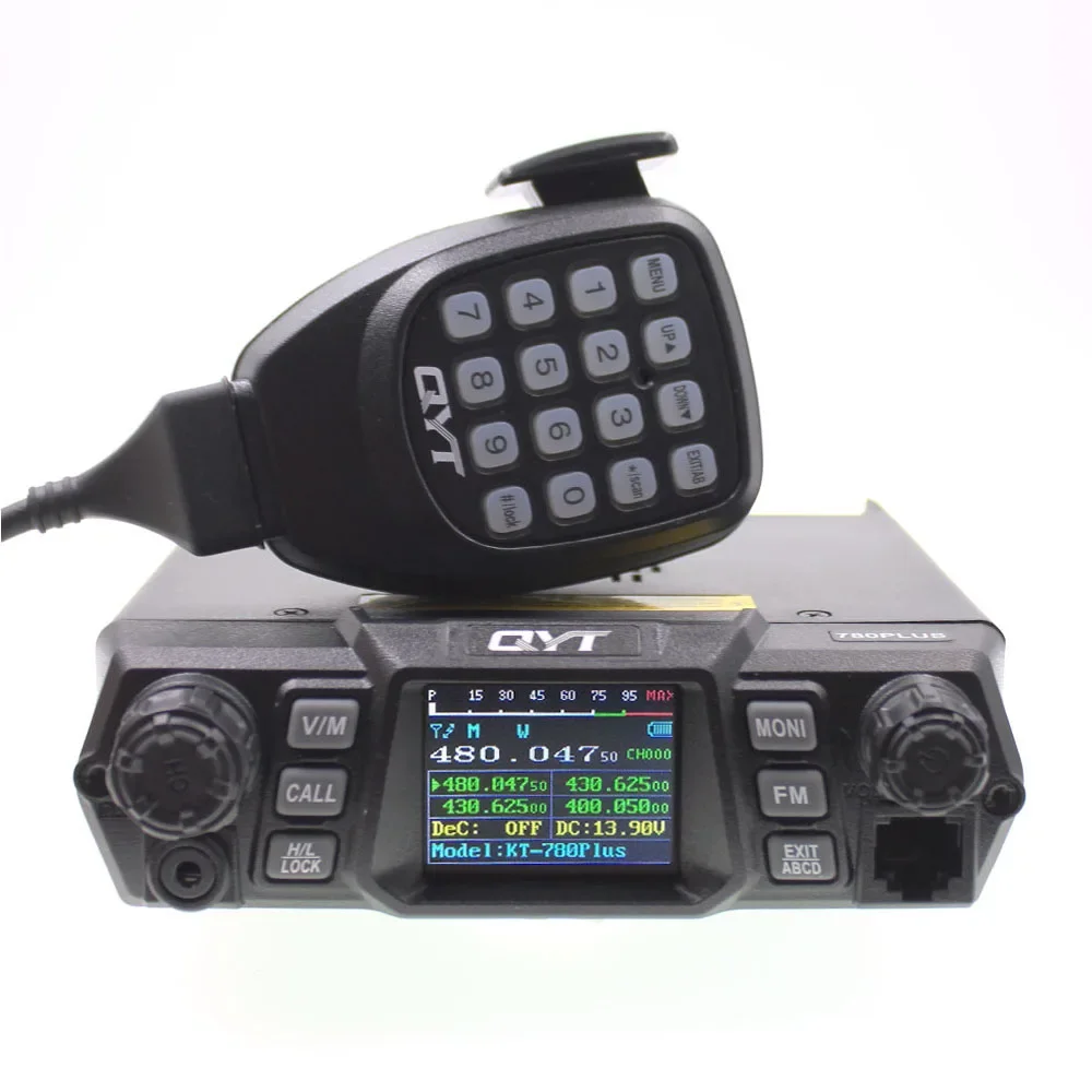 Powerful dual band 100 watt car radio 200 channels vehicle mobile radio taxi 2 way radios JM-780plus