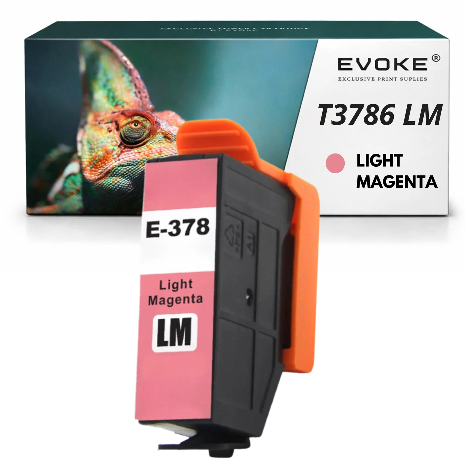 Evoke compatibele inkt voor Epson T3786 T-3786 T378Lm T-378Lm Licht Magenta Xp-15000 Expressionphoto Xp-8500 Xp-8505