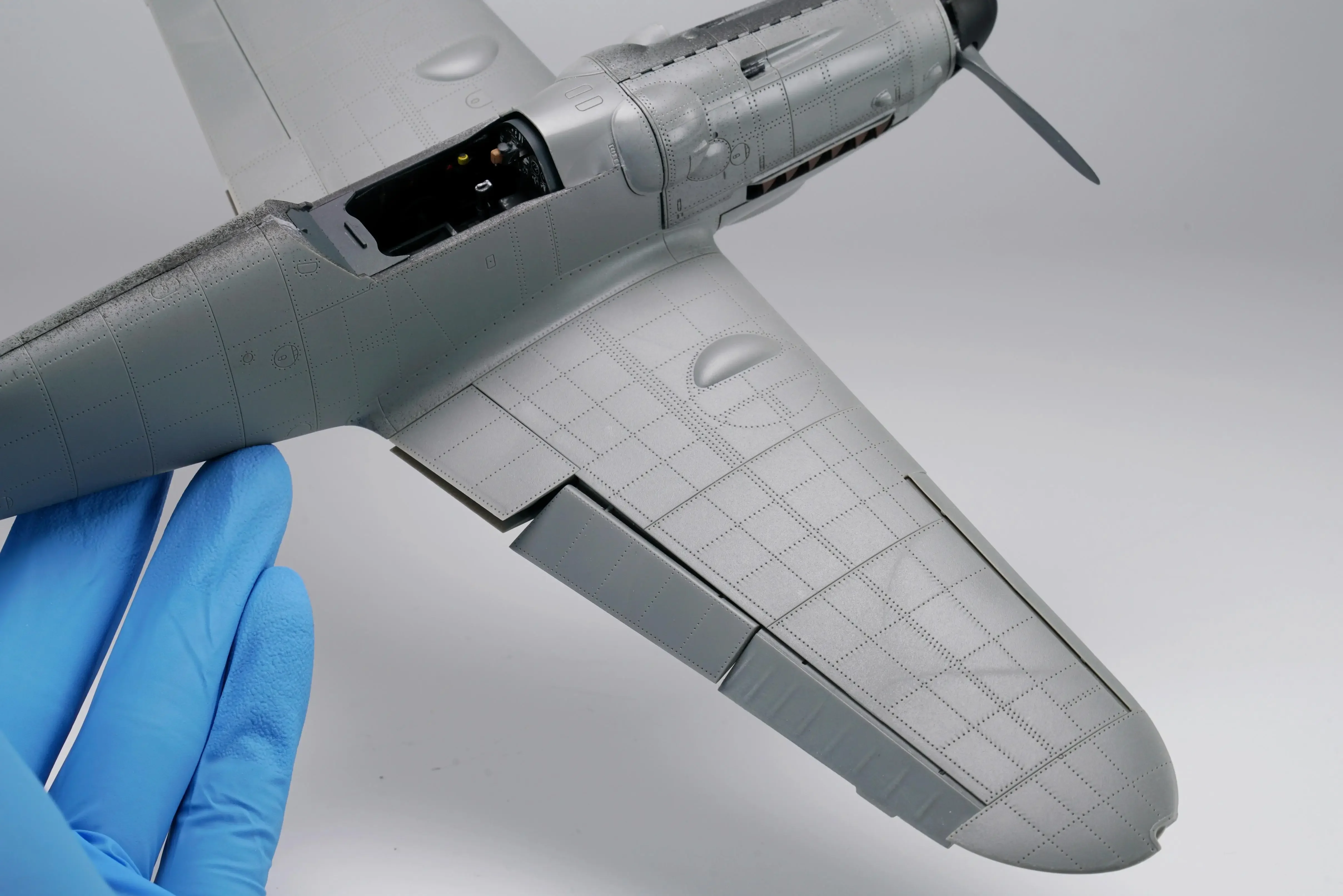 BORDER BF-001 1/35 SCALE MESSERSCHMITT BF109G-6 Model Kit