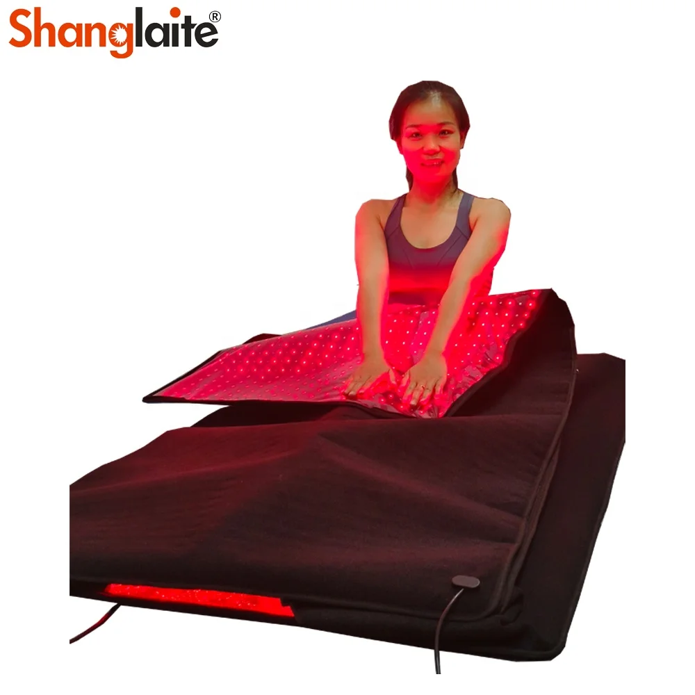 

Shanglaite 3600pcs LED 660nm 850nm Red Light Therapy Infrared Sleeping Bag Full Body Home Use Commercial Phototherapy Blanket