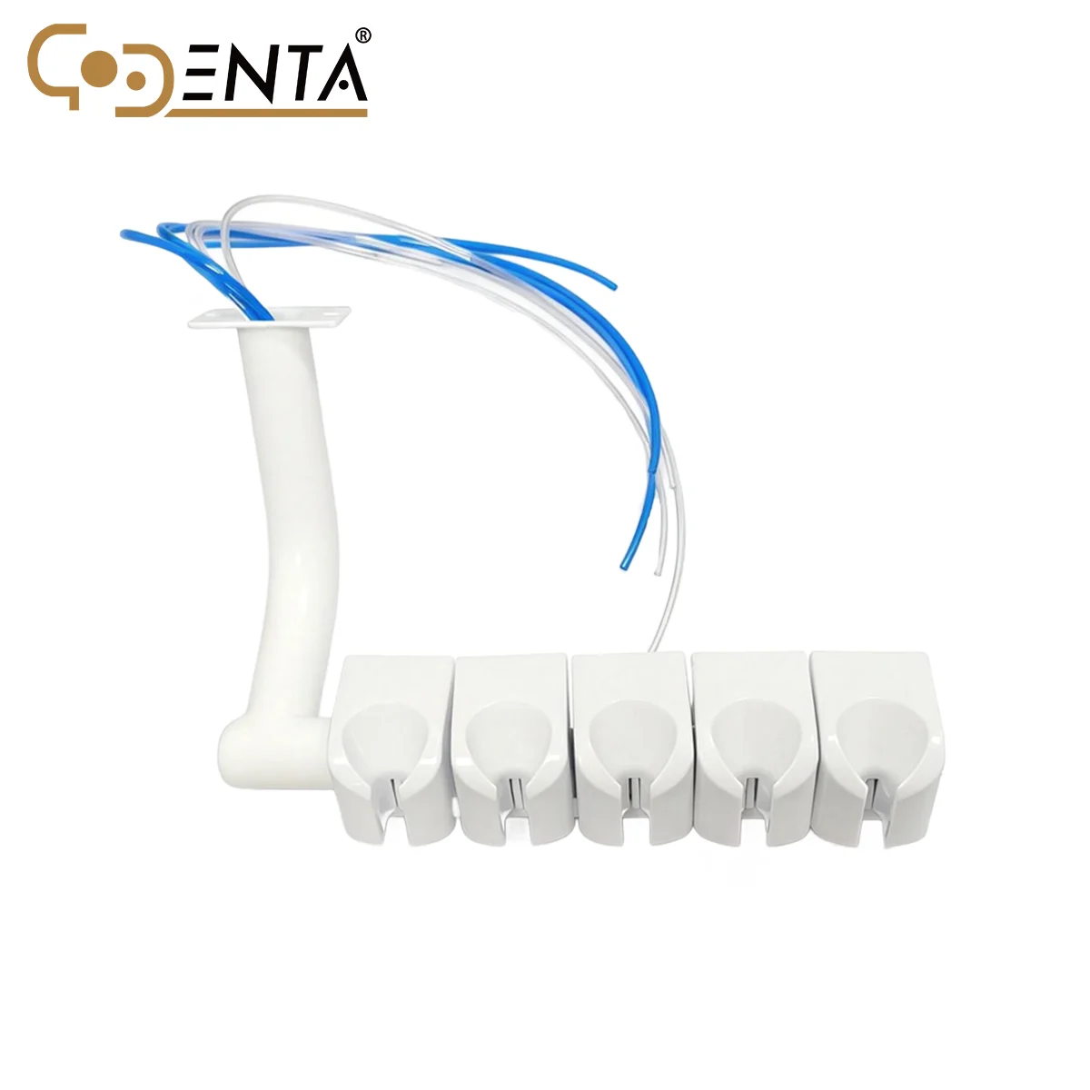Dental Unit Accessories 5 Seats Large  Plastic Handpiece Holder Single Dental Chair Replacement Spare Parts