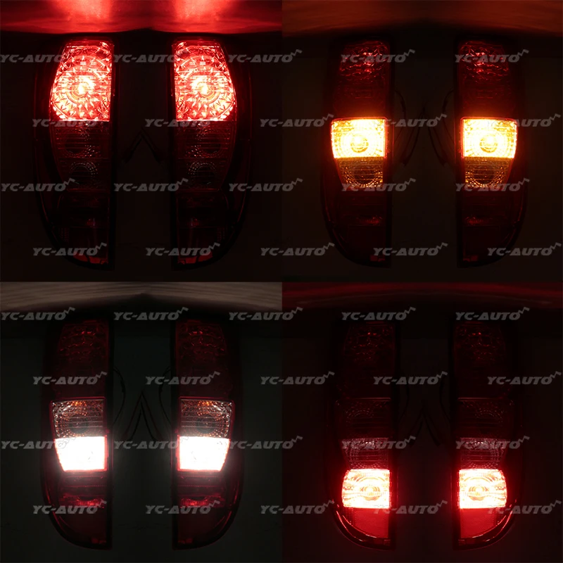 Car Tail Lamp For JMC Vigus Pickup Truck Tail Light Back Light With Bulbs For Jiangling Yuhu