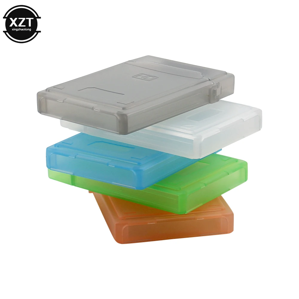 2.5 inch IDE SATA HDD Hard Disk Drive Protection Storage Box Portable Plastic Protective Cover Case Game Accessories