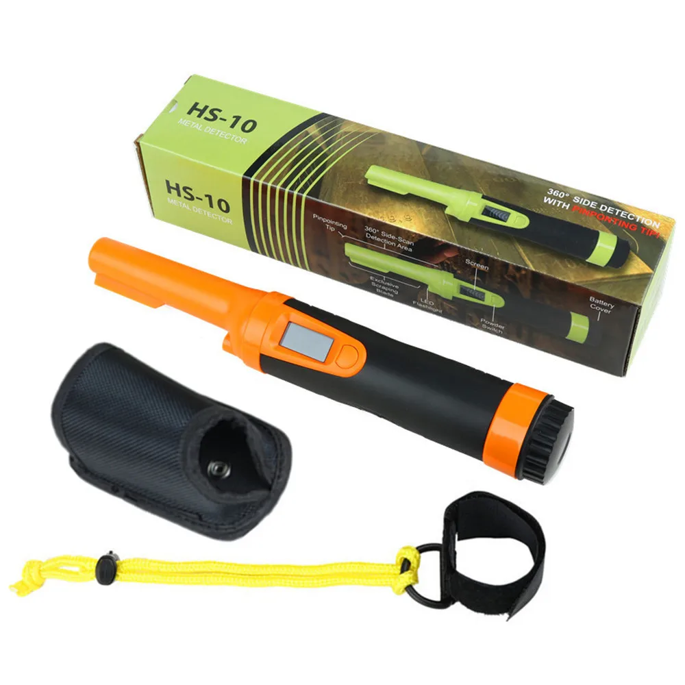 

Metal Detector, Fully Water-Proof IP68 Search Pin-Pointer, Pinpointing Finder Probe, 360° Search High Accuracy Treasure Hunter