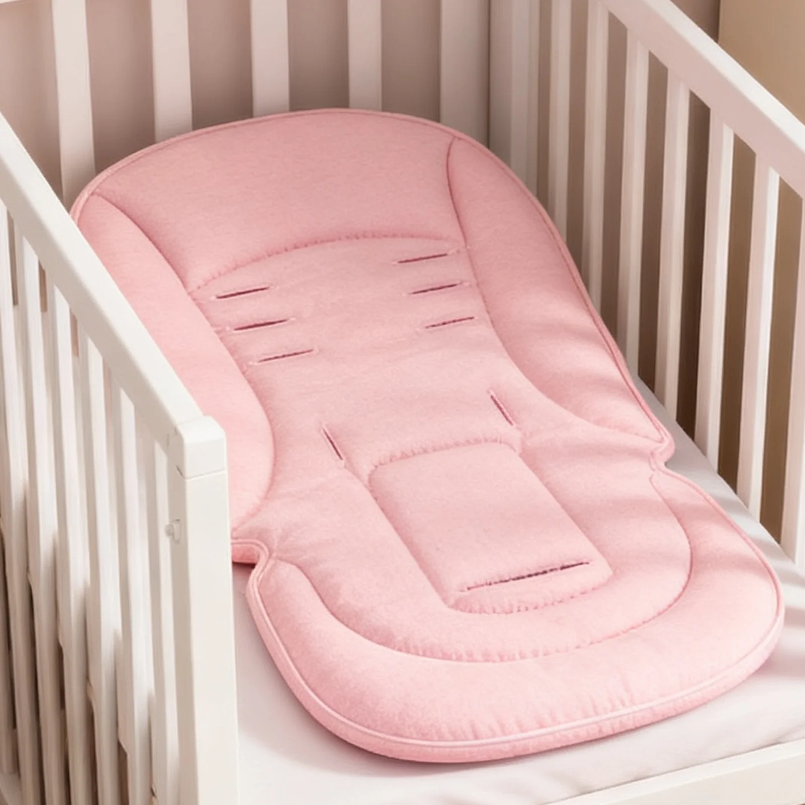 

Подкладка для коляски с регулировкой высоты, дышащая подушка для качелей, вкладыши для детских автокресел для ежедневных прогулок, парков, посетителей для путешествий на открытом воздухе