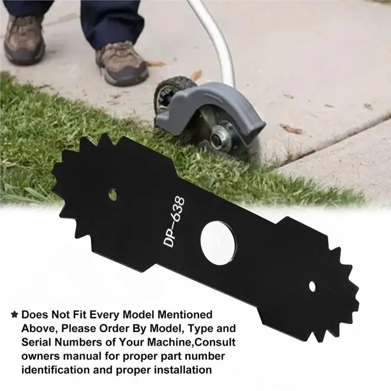 A34R 9 بوصة 638006008 شفرة المقلم لاستبدال Homelite Ryobi Edger لـ RY13050 RY13050A RY15518 RY40030 P2300 RY40706VNM S20