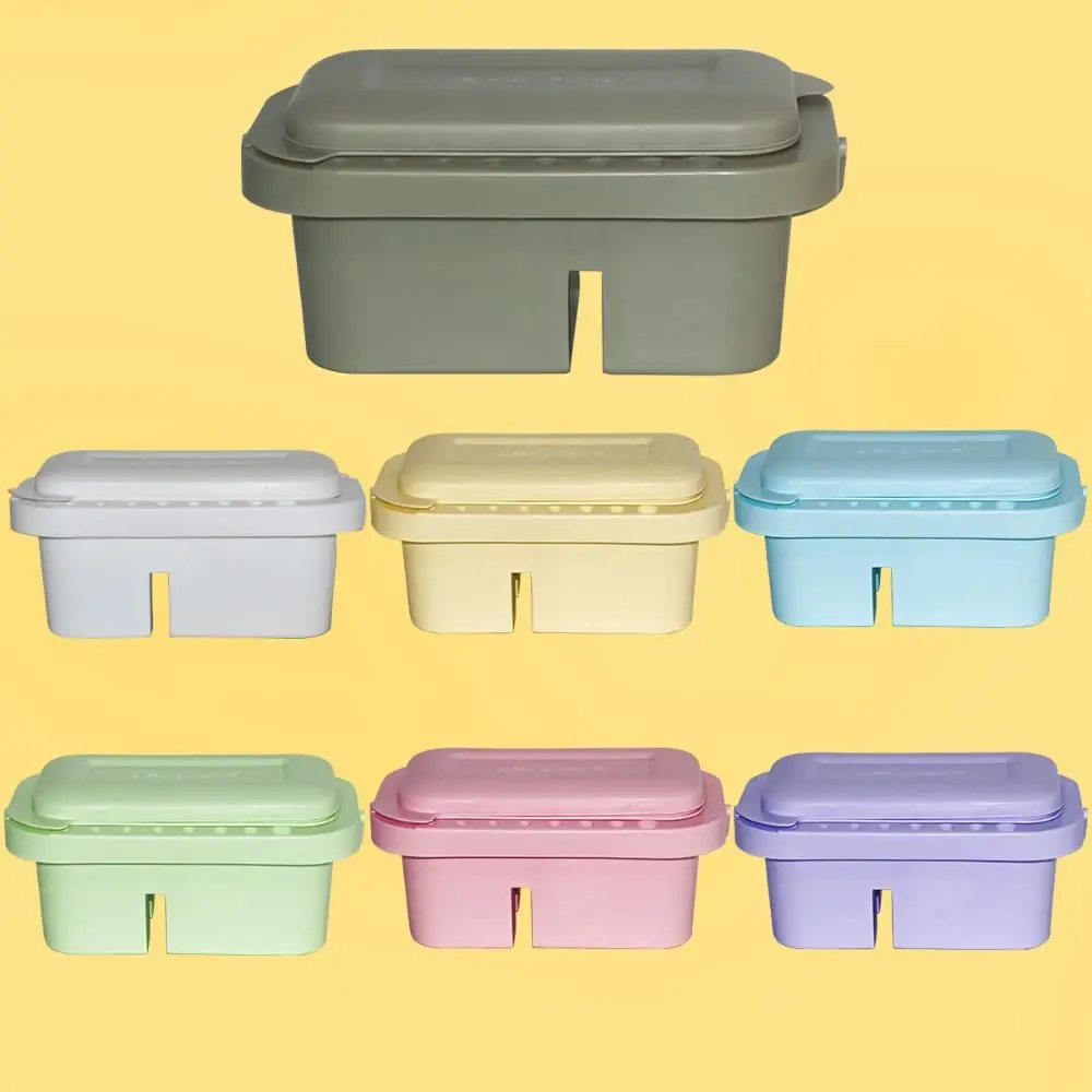 Handled Brush Washing Bucket All-in-One Lidded Painting Brush Washer Fine Separation Palette Trays Paint Brush Basin Gouache