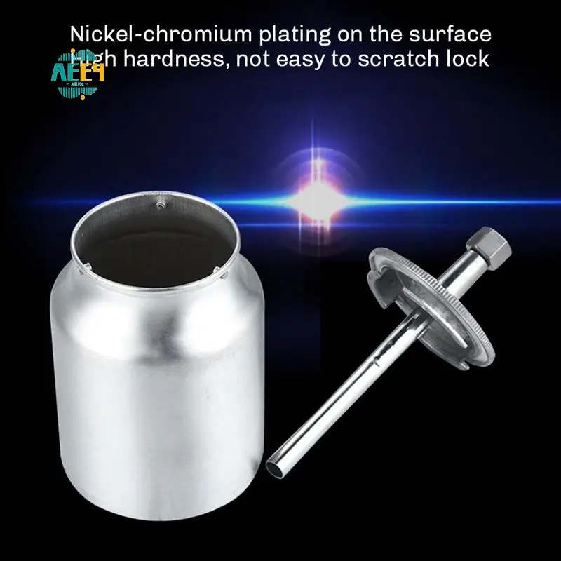 

AEE4-Spray Tool 1.5Mm Nozzle With Cup Adjustable Pneumatic Sprayer Painting Latex Paints Tool For Automotive Car Furniture