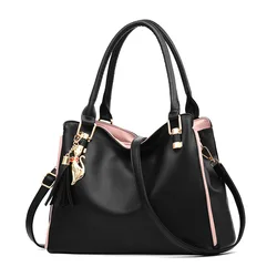 Luxury Handbags Women Bags Designer Fashion Soft PU Leather Tote Bags For Women 2024 Large Capacity Tote Bag Shopping Handbag