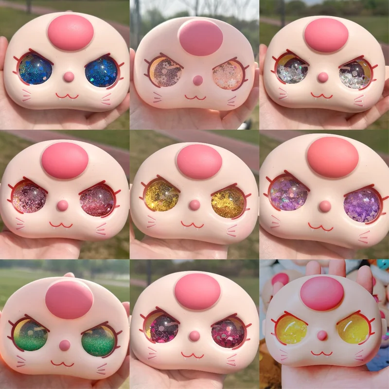 

Hot Baby Three Year Old Series Diy Flowing Sand Eyes Baby Three 600% Liila Dolls Eyes Baby Three Year Old Accessories Girl Toys