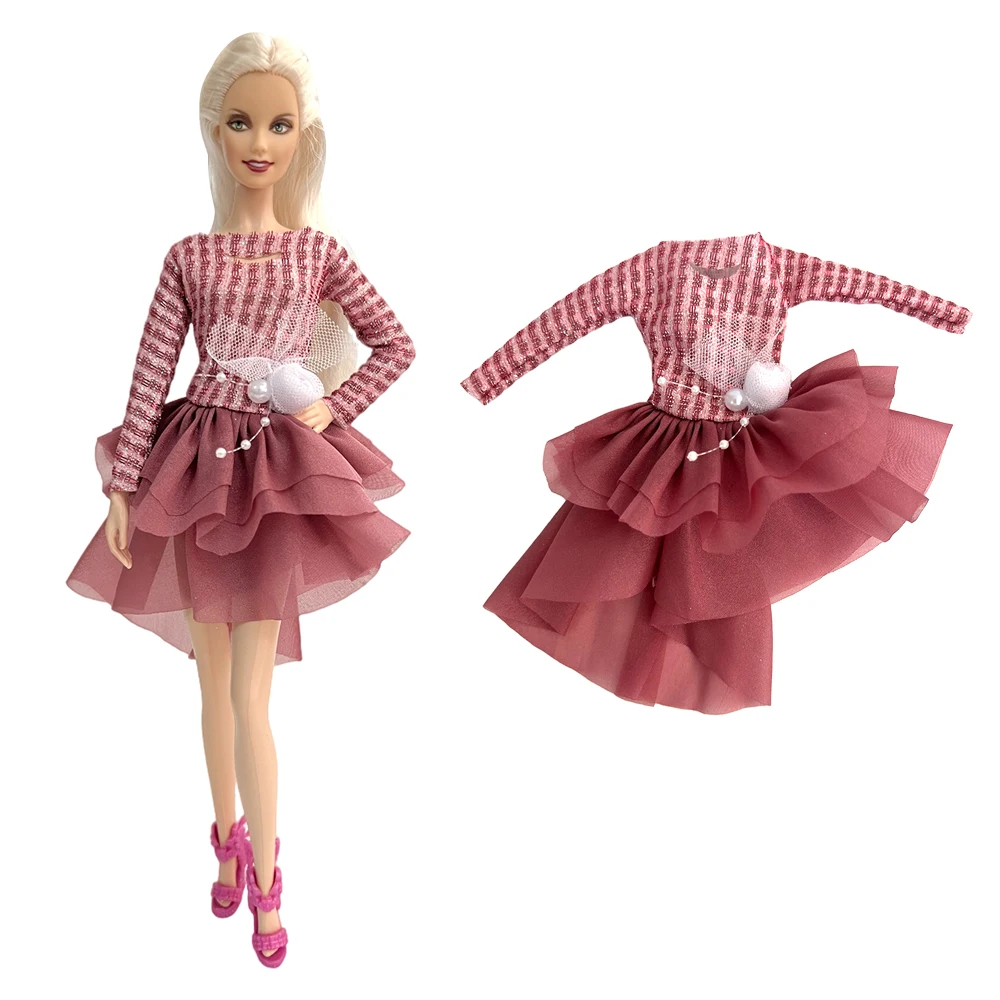 

NK Official 1 Pcs Ballet Doll Dress For 1/6 BJD Doll Handmade supple Skirt For 1/6 Doll Clothes Doll Accessories Toy