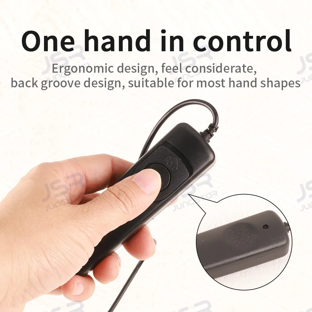 RS-63E3 Shutter Cable Suitable for Canon Pentax Samsung Camera Shutter Cable Remote Control Shooting Assistant Tool