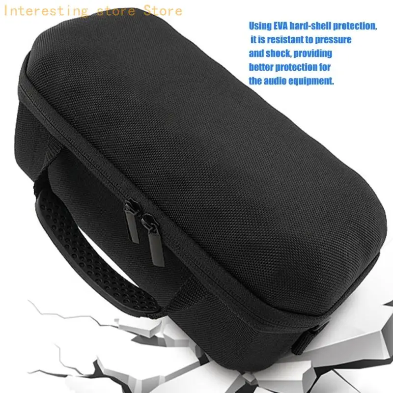 Reisetasche für tragbare Lautsprecher, kompatibel mit MiddletonII, EVA-Tragetasche 55KC – Detail 5
