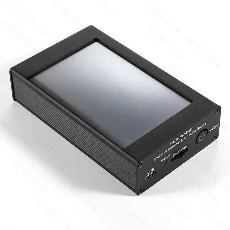 ZQ6 Handheld Spectrum Analyzer With Tracking Source Signal Source 4.3 Inch Touch Screen 6G