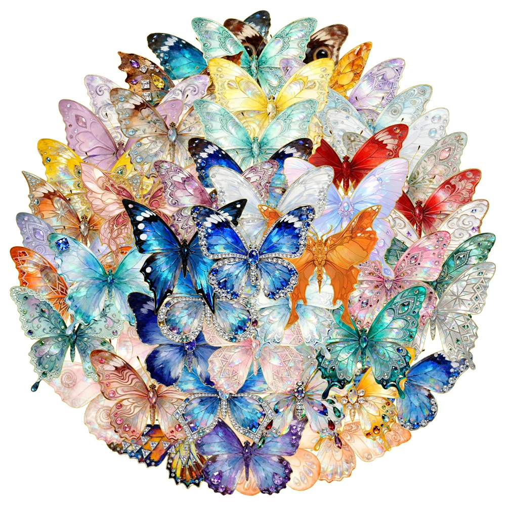 50PCS Creative Gem …