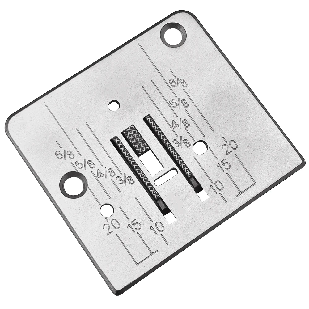 1 zestaw płytka ściegowa #744004001 i pies paszowy #735081004 dla Janome Babylock Husqvarna Viking akcesoria do maszyn do szycia Elna zygowaty