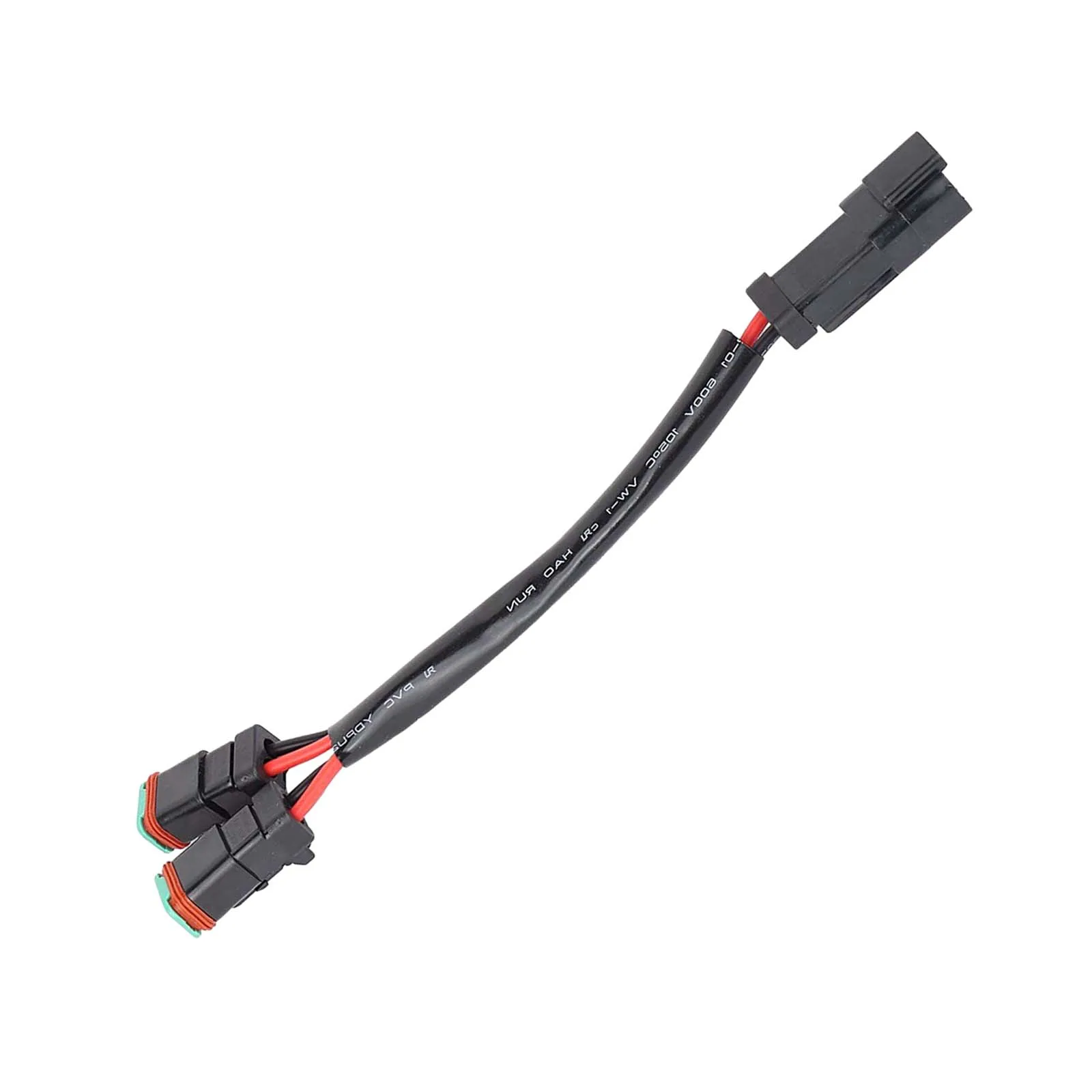 1pcs Deutsch Adapters Connect 2 Way Waterproof DT Dtp Pigtails Male Female Electrical Y Type Deutsch Leads Deutsch DT Connector