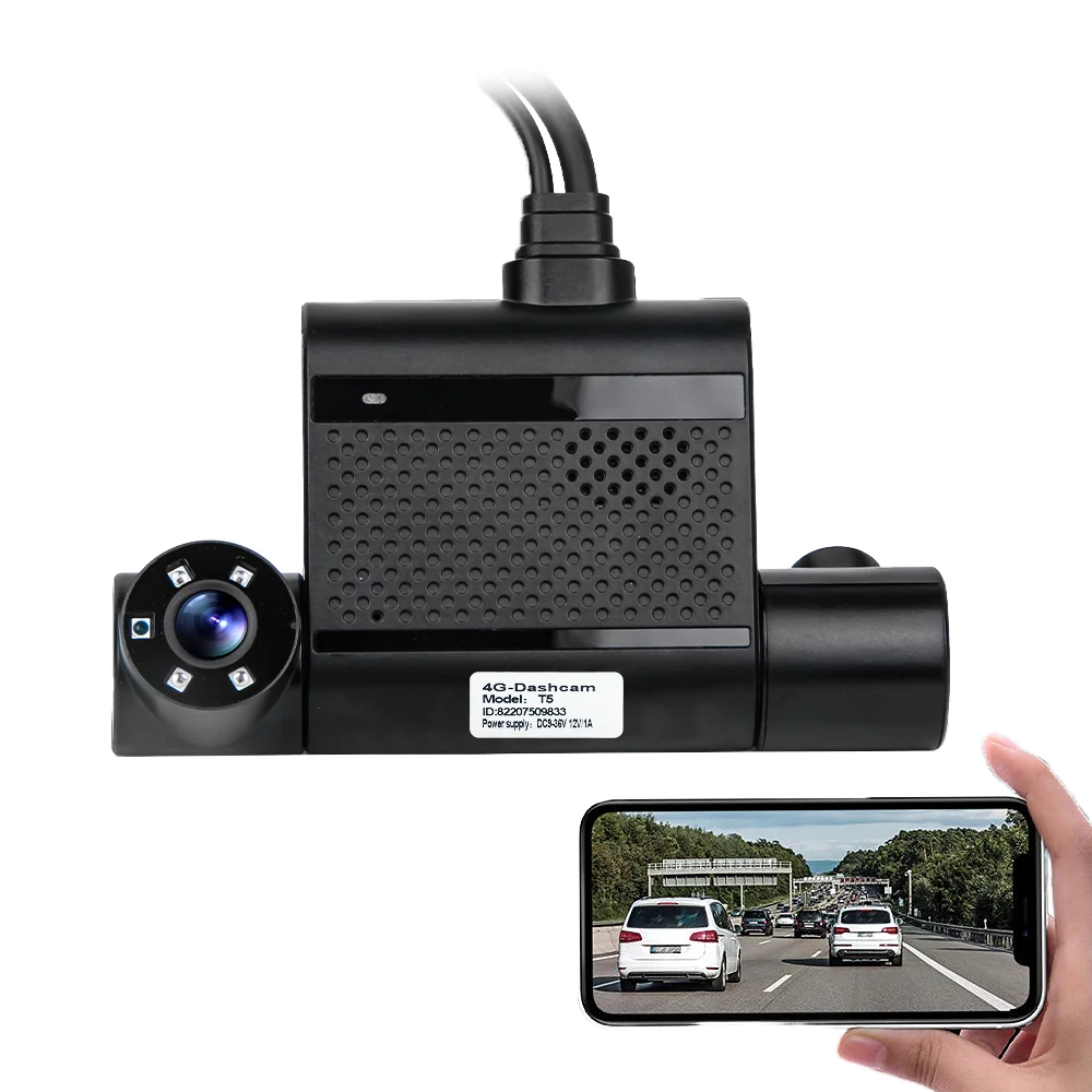 

4G Dual Lens 1080p Car Driving Recorder with GPS/Mobile DVR