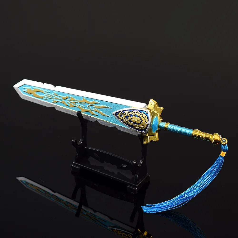 Figura de juego World of Warcraft de 21cm, modelo periférico de artesanía de Metal, accesorios, adornos decorativos de escritorio, regalos de cumpleaños, Juguetes