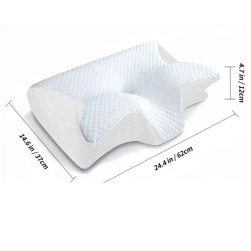 دعم الرقبة للجانب الخلفي المعدة النائمة هدية رغوة الذاكرة وسادة عنق الرحم وسادة الرقبة لتخفيف الآلام كفاف مريح العظام #6