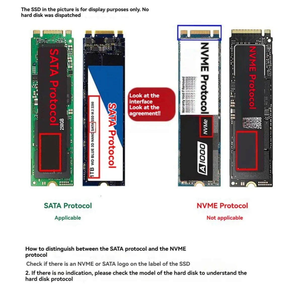 SATA3.0 to M.2 NGFF SSD Adapter Card 6Gbps Supports 2230/2242/2260 SSDs Expansion Card
