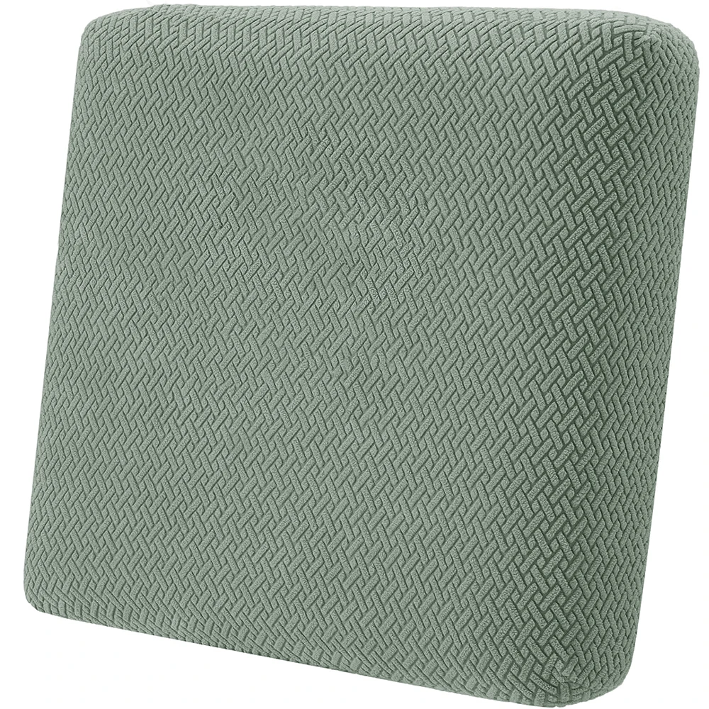 Twill Jacquard Patio Bankhoes Elastische Effen Kleur Bank Beschermhoes Duurzaam Antislip Installatie Gemakkelijke Stoelhoezen Tuin