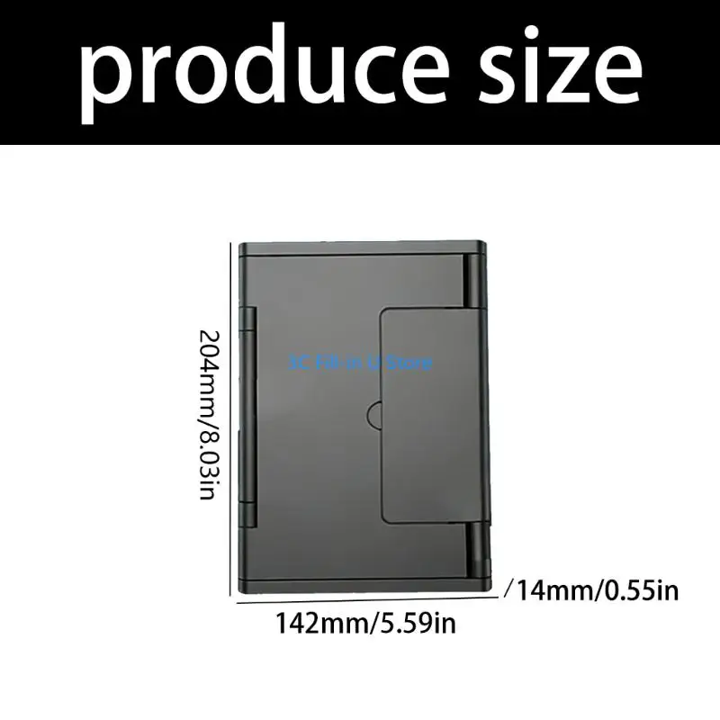 G8TA Magnifier Screen, 3D Enlarging Projector Screen Enlarger, Foldable Phone Stand with Screen Amplifier for Movies Videos - view 6