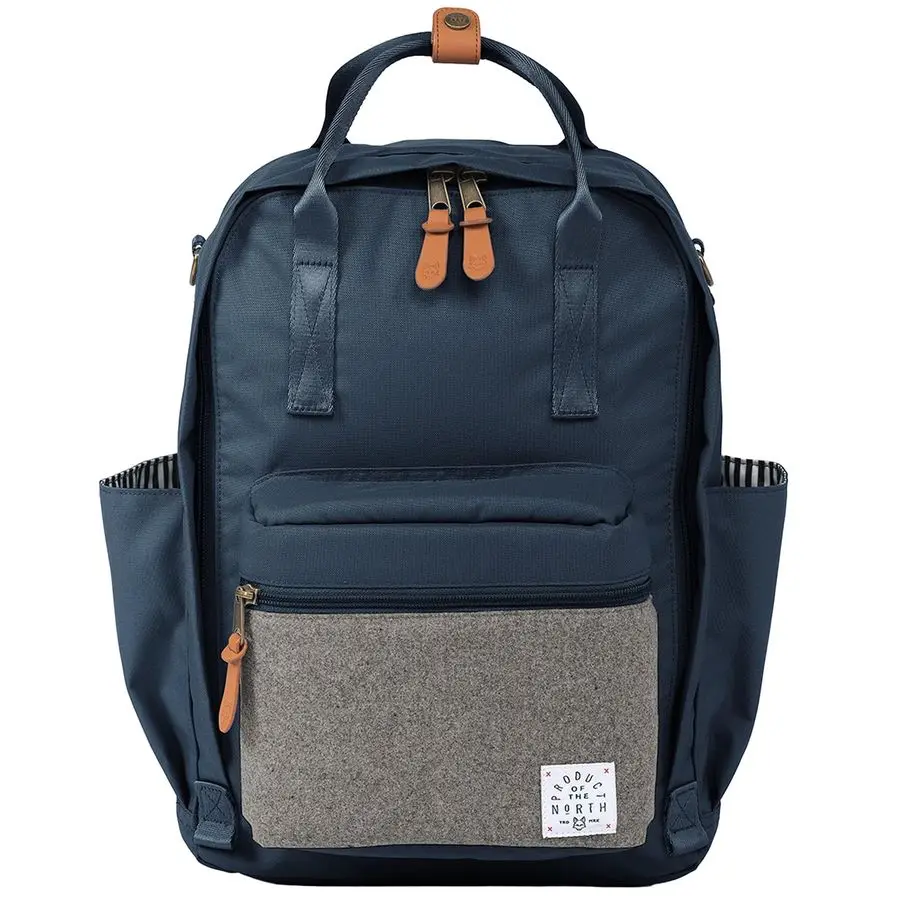 

of the North Elkin Diaper Bag, Navy Sustainable Backpack