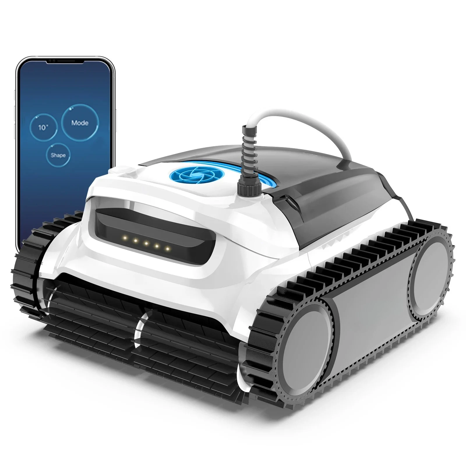 

Pool Vacuum Cleaner with 18m Floating Cable Robot Swimming Pools Cleaning Machine WY350 Brushless Motor