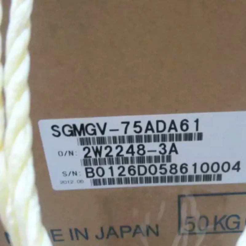 

Новый серводвигатель Yaskawa SGMGV-75ADA61 Гарантия 1 год на складе