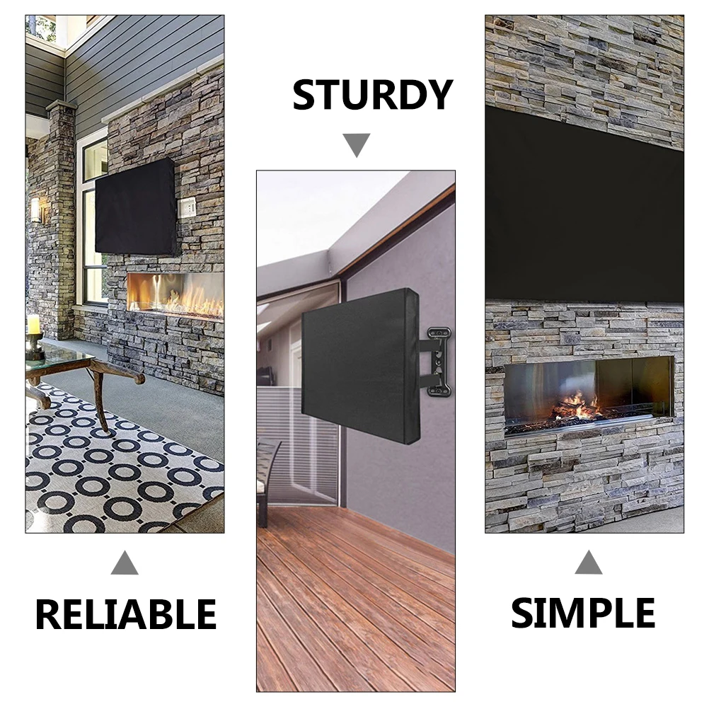 

Водонепроницаемый подвесной ЖК-экран, защита для телевизора, уличный монитор, защита от атмосферных воздействий, ткань Оксфорд, защита от пыли для экрана компьютера