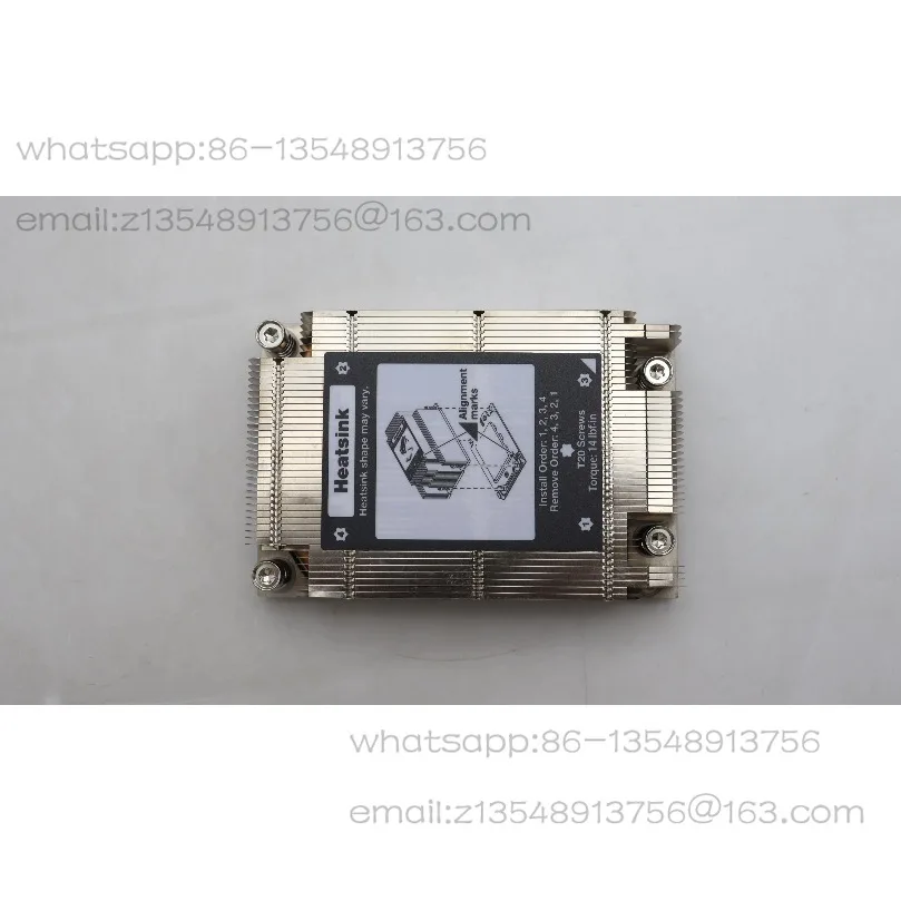 MX455 V3 Premier System SE455 V3 LGA4844 1U 4x Heat Pipe Standard Radiator 03LD397 Spot Quick Shipping