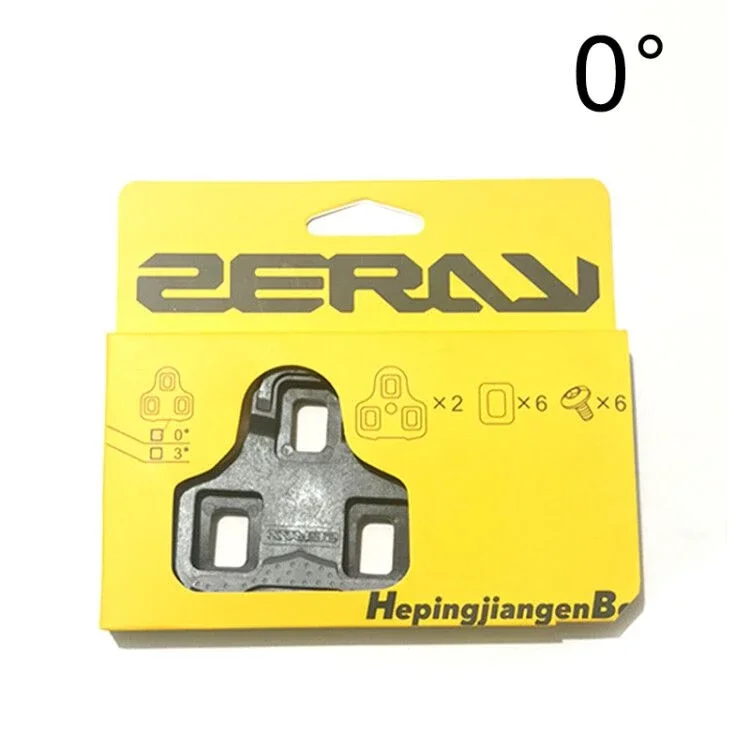 ZERAY Road Bike Cleats 0/3 Degree SP-110 Diamond Angle forLOOKKEO Usable Area 2400mm with Anti-Slip Bicycle Equipments