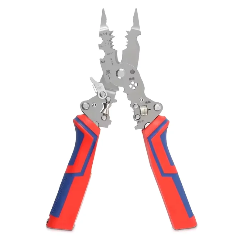 وظيفة قياس الكهرباء A64Z قادرة على، 9 في 1 متعريات الأسلاك ترقية متجرد الأسلاك متعددة الوظائف، للتجريد والعقص #1