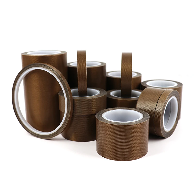 PTFE-Isolierband, 10 m/Rolle, Breite 5 mm–100 mm, hohe Temperaturbeständigkeit, 300 °C ℃ Klebeband-Wärmeisolierung für Siegelmaschinen – Detail 12