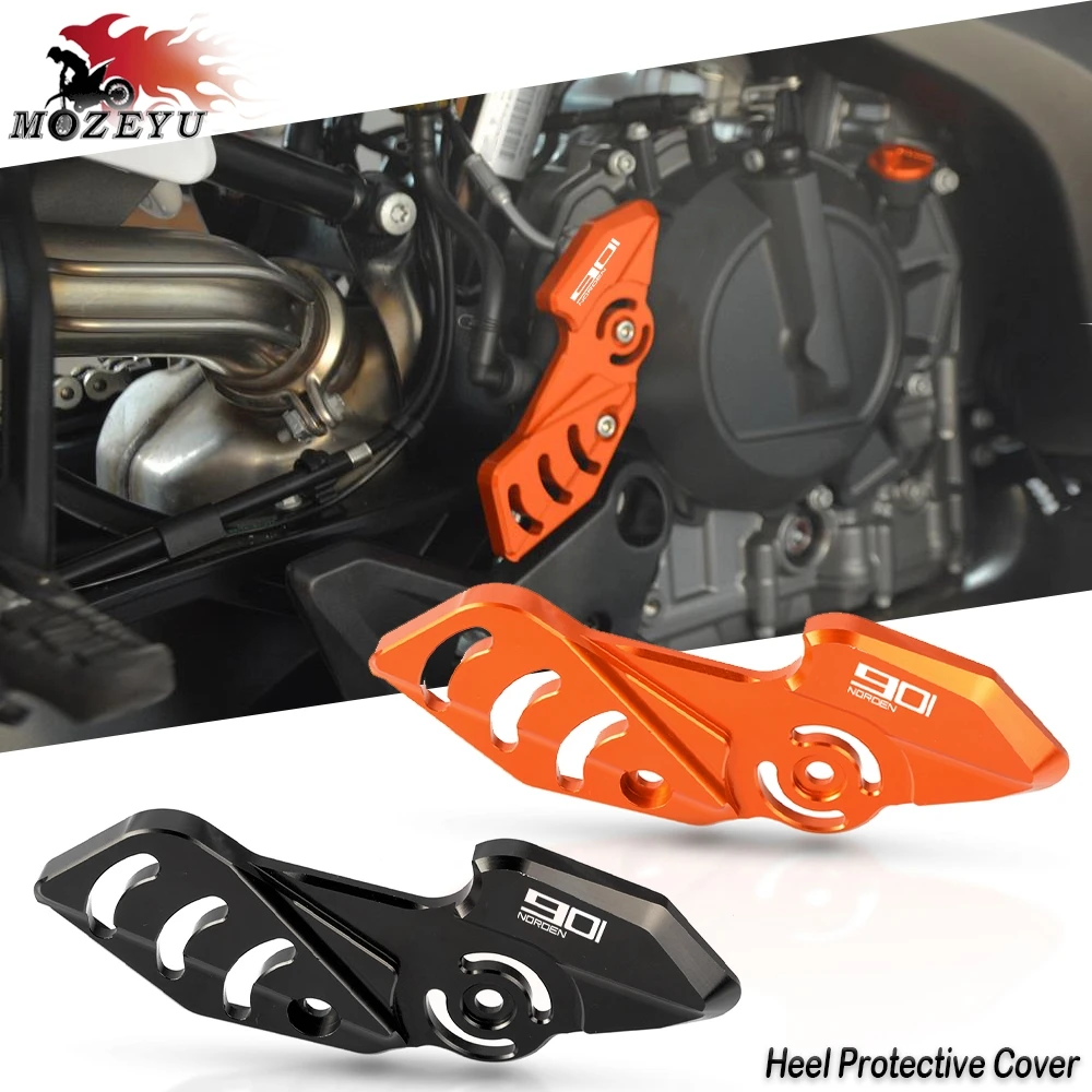 

Motorcycle Accessories For Husqvarna NORDEN 901 NORDEN901 2022 2023 2024 Rear Brake Master Cylinder Guard Cover Heel Protection