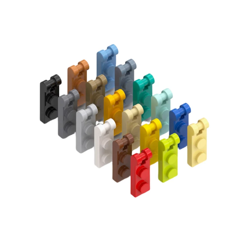 60 pz MOC componente del blocco di costruzione 604781x2 bordo incernierato su un solo lato con maniglia, tecnologia regalo giocattolo per bambini fai da te