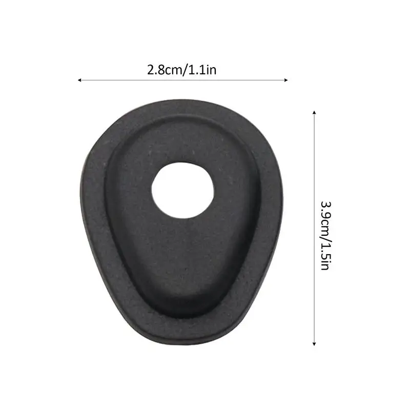 Motocross Directional Light Plate 4pcs Indicator Mounting Spacer For Motorcycle Motocross Adapter Mounting Plate For Most Motorc