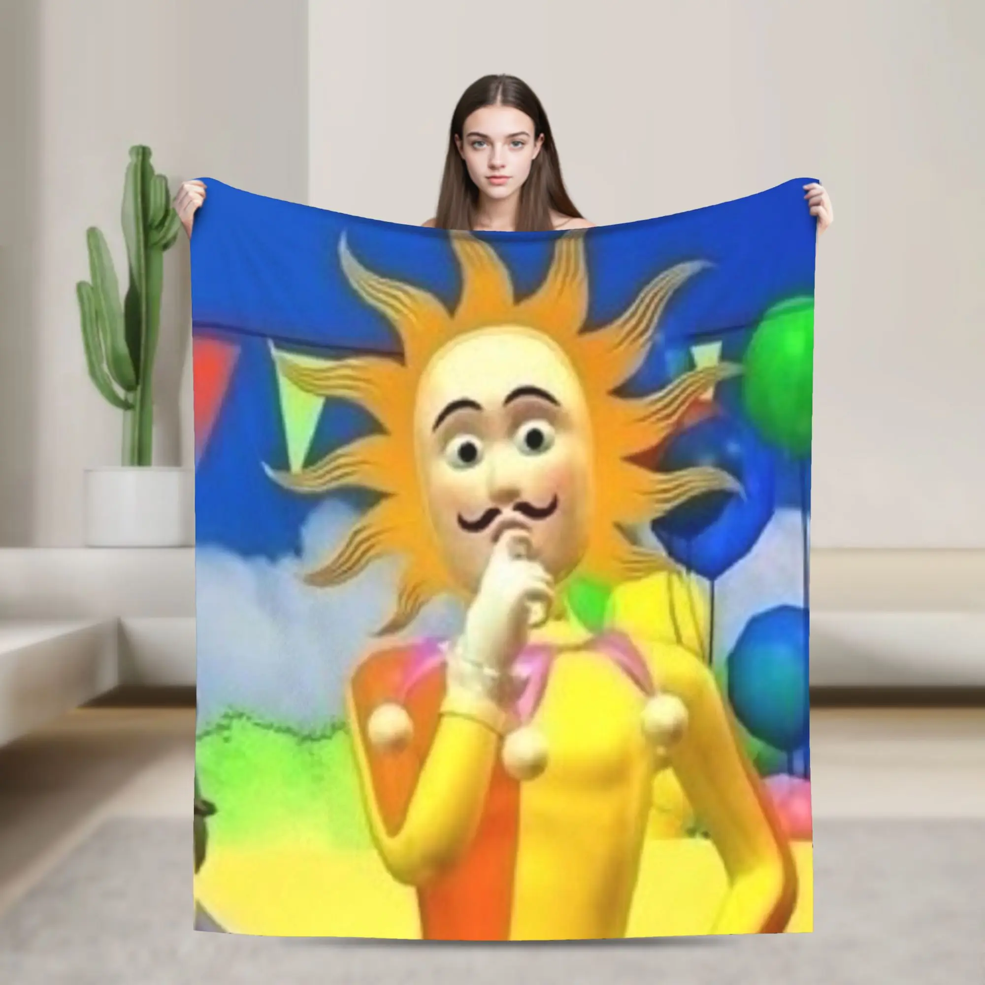 Stylish Popee the Performer Blankets Super Soft Fleece  Comfortable Throw Blanket Machine Washable