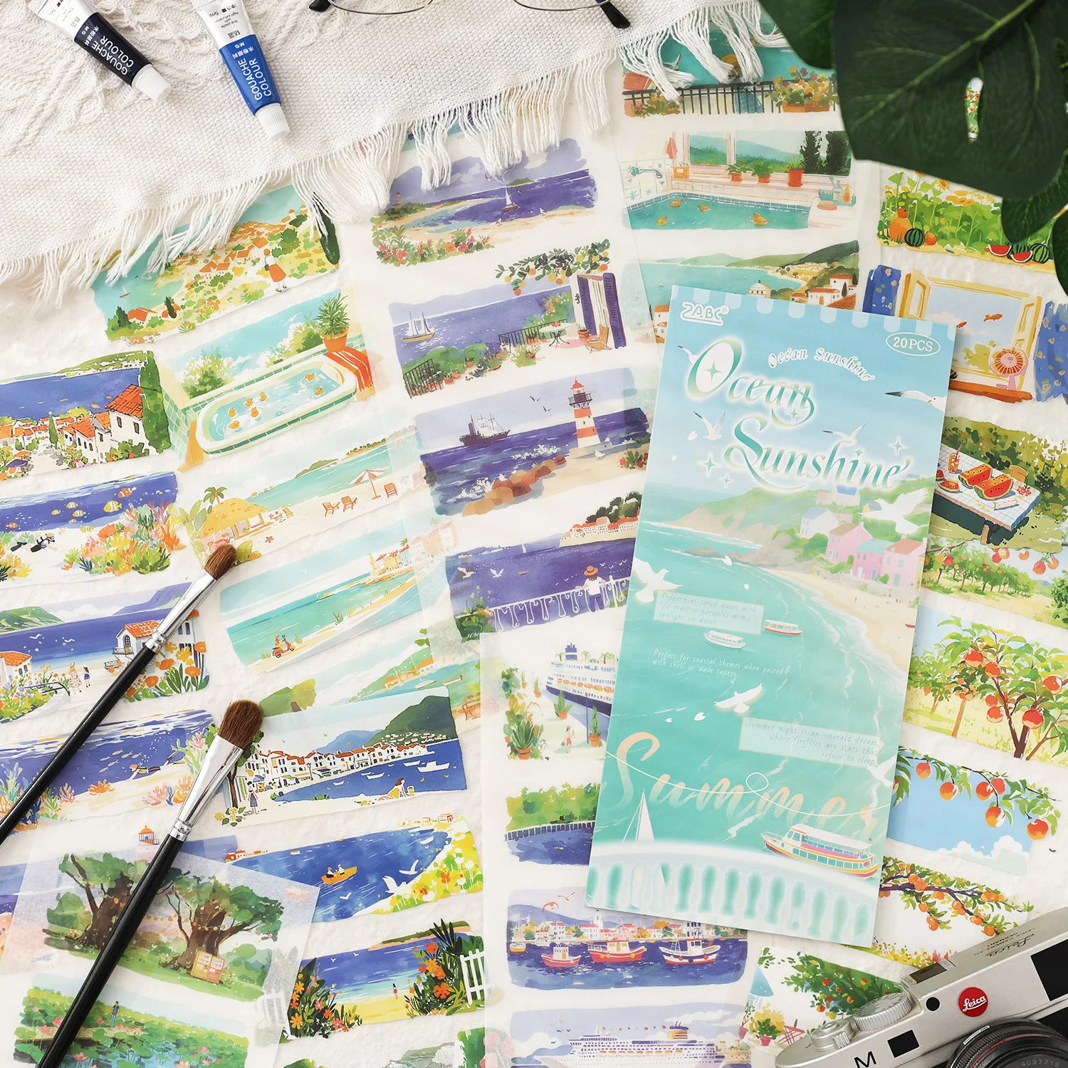 100 patterns 20pcs Four Season - Embellishments For Scrapbooking recension och pris