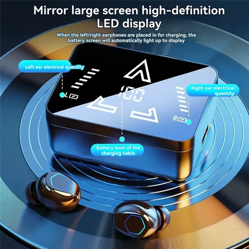 Y45A-M48 Pro Wireless Bluetooth Earbuds Smart Language Translator High Accuracy 144 Languages Two Way Device