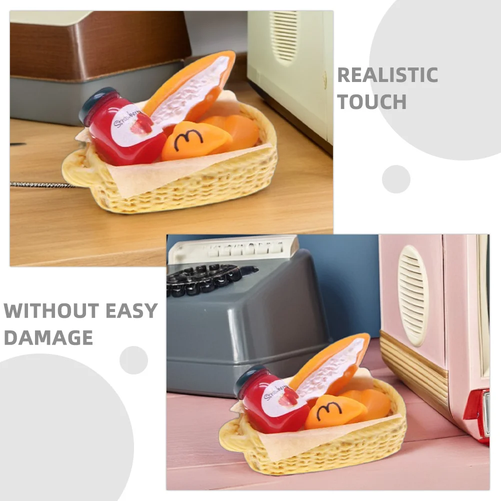 Set di mini elettrodomestici da cucina realistici da 7 pezzi Utensili da cucina per piccola casa per layout di casa delle bambole Accessori da cucina creativi