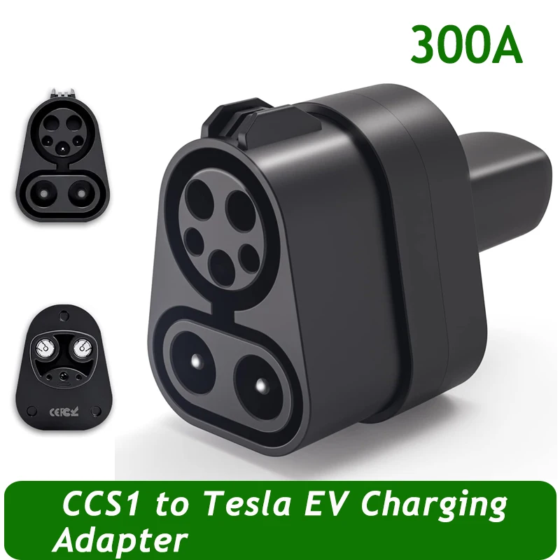 CCS1 to Tesla 250KW EV Charging Adapter Fast EV Charging Solution for Tesla Model S, 3, X, Y, Compatible with CCS1 Charging Stat