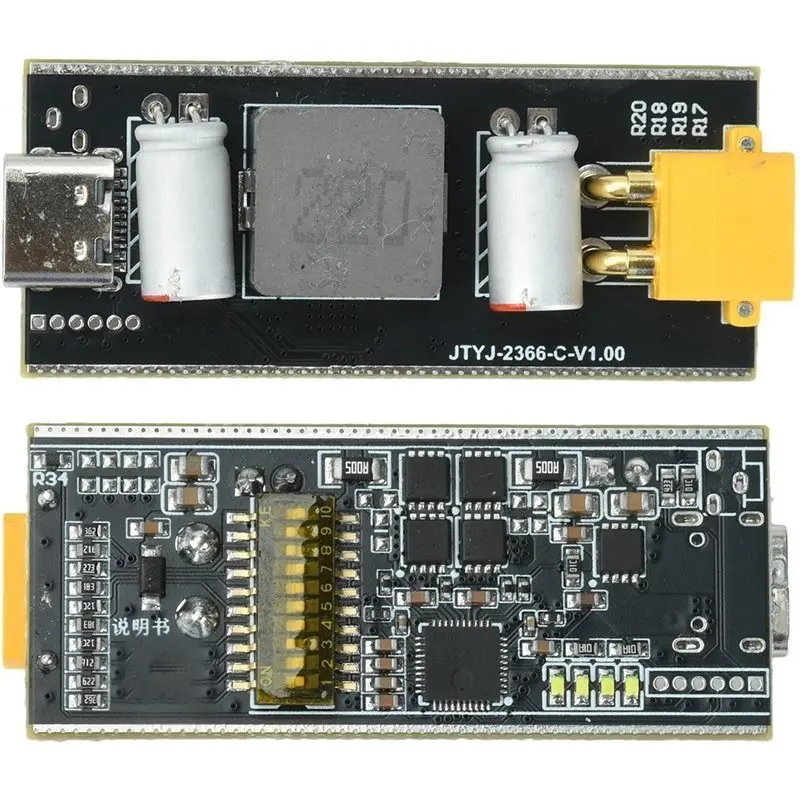AA60-IP2366 PD 140W Fast Charging Module Bidirectional For DIY Power Bank Mainboard With Protection For 2 To 6S Lithium Battery