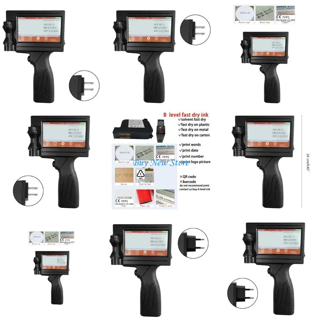 20CE YS300 12,7 mm jet-inkjetprinters voor productiedatum codebarcodes