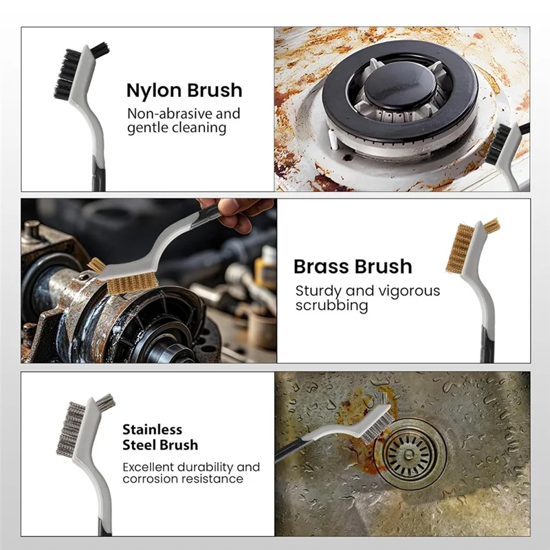 

【Ценная цена!】Набор проволочных щеток, 13 шт., проволочное колесо из углеродистой стали для сверл, для очистки ржавчины, грязи, окраски, кухни,